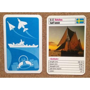 TOP TRUMPS Single Card SAILING SHIPS - Various