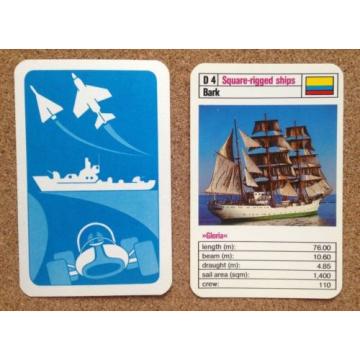 TOP TRUMPS Single Card SAILING SHIPS - Various