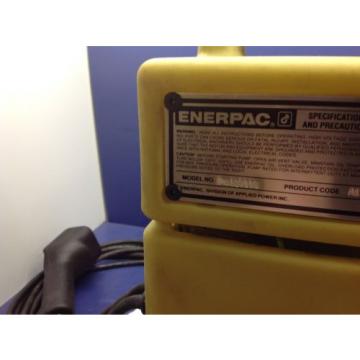 Enerpac PUJ-1400B Hydraulic Electric Pump Valve 4 Way 3 POS Double Acting Pump