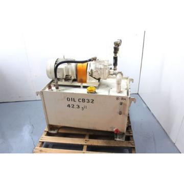 Daikin 5hp Hydraulic Unit V38A2R-95 Piston Pump 42.3 Gallon Tank Press Comp.