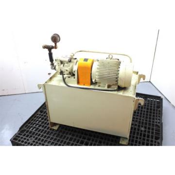 Daikin 5hp Hydraulic Unit V38A2R-95 Piston Pump 42.3 Gallon Tank Press Comp.