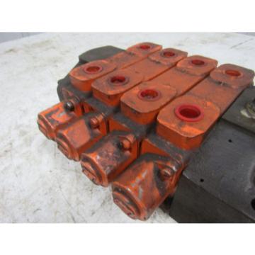 Commercial Intertech Sectional Directional Manual Hydraulic valve Assembly