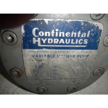 Continental PVR3-Y1590-G Hydraulic Press Comp Vane Pump 45GPM