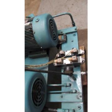 HYDRAULIC POWER UNIT * 2 MARATHON 3PH-5HP / 3PH-3HP MOTORS