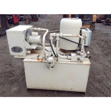 Hydraulic Power Unit w/ 25HP 1750RPM Motor &amp; Air-Cooled Heat Exchanger