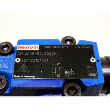 Rexroth Bosch valve ventil  DR 20-5-52/200YM  /  R900597233  /   Invoice