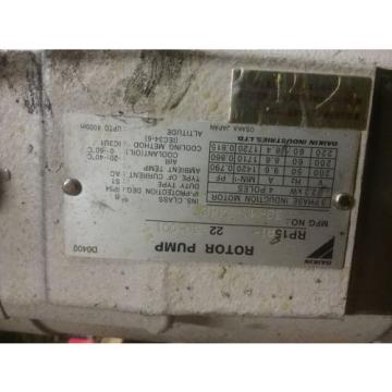 DAIKIN OIL HYDRAULIC UNIT ROTOR PACK_NDR151-103H-30_RP15A1-22-30-001