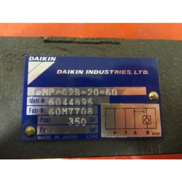 DAIKIN HYDRAULIC VALVE J-MP-02B-20-60 JMP02B2060 6044895 350 BAR MAX Origin