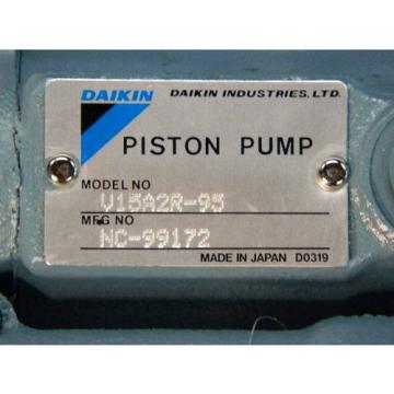 Origin DAIKIN V-SERIES HYDRAULIC PISTON PUMP V15A2R-95 NIB