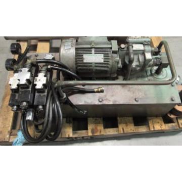 DAIKIN  OIL HYDRAULIC UNIT Y476073 W/ PISTON PUMP V15 A1R-40, MORI SEIKI SL-2 QB