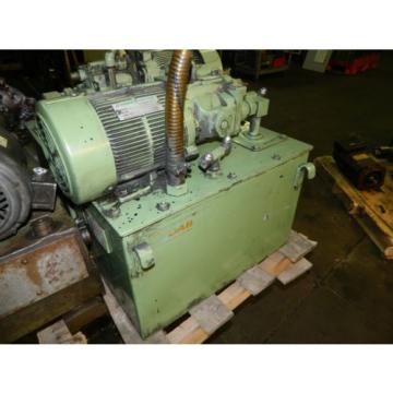 Daikin 2 HP Oil Hydraulic Unit, # Y473063-1, Daikin Pump # V15A1R-40, Used