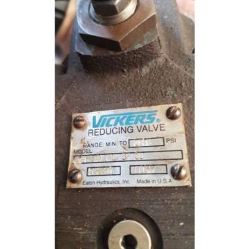 origin Vickers Eaton Hydraulic Reducing Valve F3 XG 10 3F 30 / 590397 Made in USA