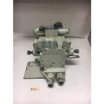 Vickers DG4V-3S-6C-M-U-HL7-60-EN490 Hydraulic Valve With Parker Hydraulic Blocks