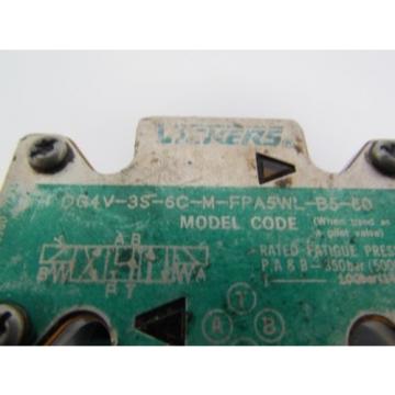 Vickers DG4V-3S-6C-M-FPA5WL-B5-60 Hydraulic Directional Control Valve