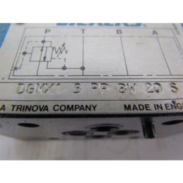 Vickers DGMX1 3 PP BW 20 S Pressure Reducing Module 225-1000 PSI Hydraulic