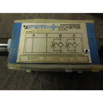 Origin SPERRY VICKERS FLOW CONTROL VALVE # DGMFN-3-Y-A2W-B2W-21