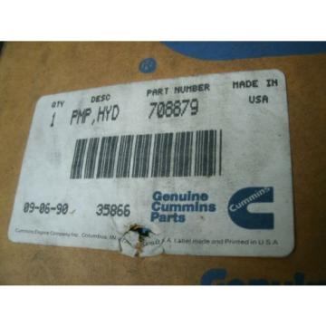 CUMMINS VICKERS HYDRAULIC PUMP MOTOR DIESEL MARINE 708879 MADE IN USA Origin