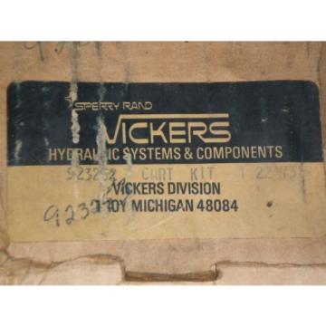 origin Vickers Hydraulic 923252 Cart Kit Cartridge Sperry Rand