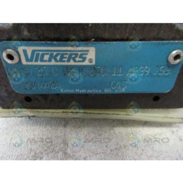 VICKERS DG4V-3S-OBL-M-FW-B5-60-P10 HYDRAULIC VALVE USED