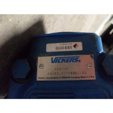 USED Vickers F34525V-50A17-1AA22 Hydraulic Vane Pump 413697