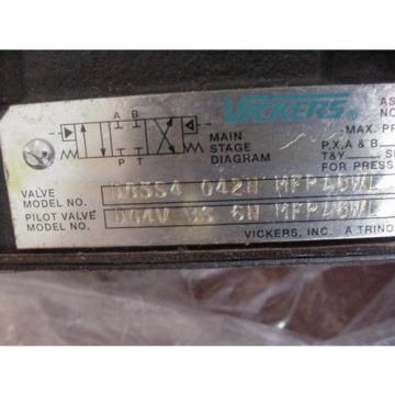 Origin VICKERS DG4V-3S-6N-MFPA5WL-B5-60 120V SOLENOID HYDRAULIC VALVE + DG5S4-042N