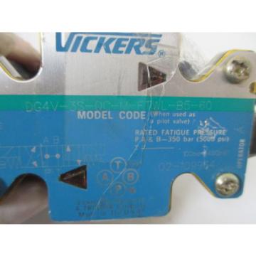 VICKERS DG4V-3S-OC-M-FTWL-B5-60 HYDRAULIC SOLENOID VALVE Origin NO BOX