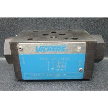 Vickers DGMPC-3-ABK-BAK-41 Hydraulic Check Valve