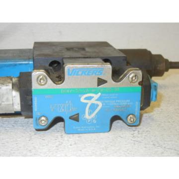 VICKERS DG4V-3S-2A-M-FW-B5-60 USED SOLENOID VALVE WITH DGMX2-3-PP-FW-S-40