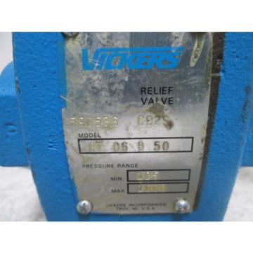 VICKERS CT06B50 SOLENOID VALVE 125-1000 PSIG Origin NO BOX