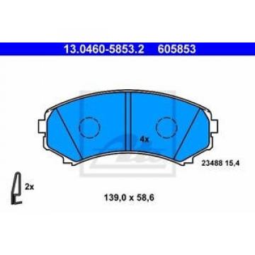 ATE 4x Bremsbeläge Bremsbelagsatz Vorne Mitsubishi