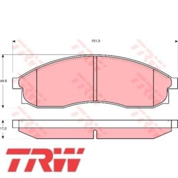 Bremsbelagsatz Bremsbeläge Bremsklötze TRW 23086 GDB3107