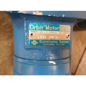 Origin SUMITOMO EATON HYDRAULIC MOTOR H-100B22FM-J