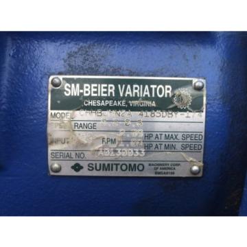 SUMITOMO CHHBJMN2A-4185DBY-174 SM-BEIER CYCLO VARIATOR 2HP