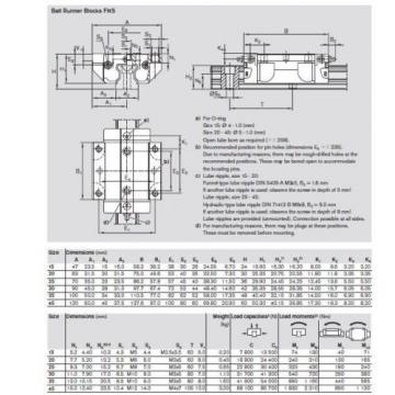 Bosch Rexroth Linear Ball Runner Block R165111320