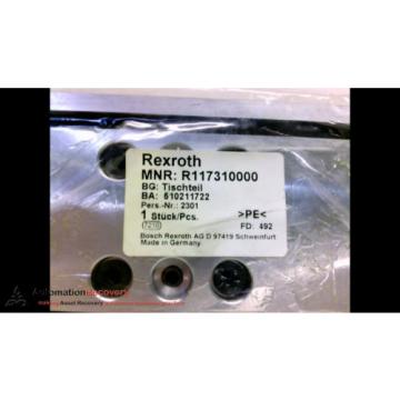 REXROTH R117310000 LINEAR CARRIAGE 190MM, Origin