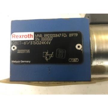 origin rexroth Proportional-pressure relief valve  DBET-61/315G24K4V R901000847