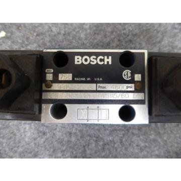 Origin BOSCH 9810231006 DIRECTIONAL VALVE # 081WV06P1V1004WS115/60 - D51