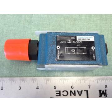 REXROTH HYDRAULIC CHECK VALVE  Z2FS 6-A2-43/2QV