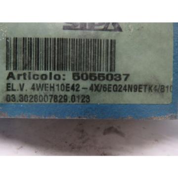 Rexroth 4WEH 10 E42-4X/6EG24N9ETK4/B10 Solenoid Operated Directional Spool Valve