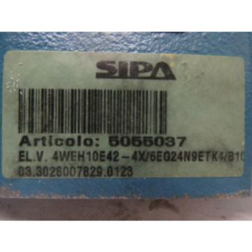 Rexroth 4WEH 10 E42-4X/6EG24N9ETK4/B10 Solenoid Operated Directional Spool Valve