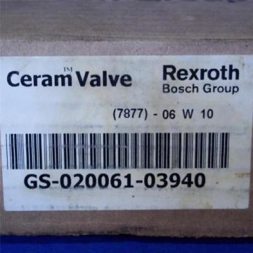 REXROTH BOSCH GROUP 150PSI, CERAM VALVE GS-020061-03940 Origin