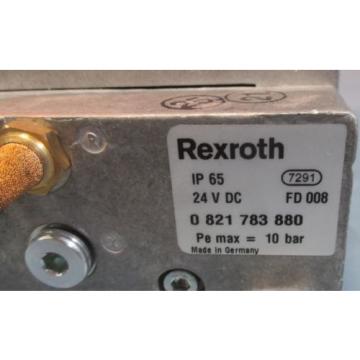 Rexroth 0 821 783 880 R434001949 12 Sta HF03 Valve Bank Manifold NWOB