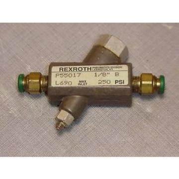 Rexroth P55017, FloReg Valve, 1/8 NPT, L690, Max Inlet 250 Psi, Origin