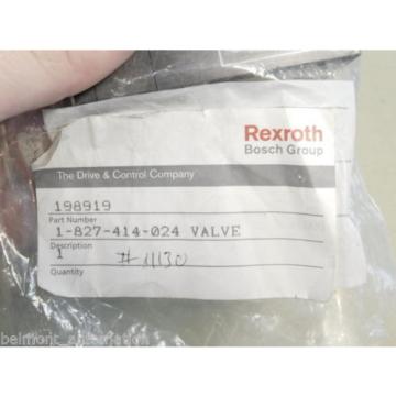 BRAND Origin - Rexroth Bosch 1-827-414-024 198919 Pilot Valve 3/2ND-110AC