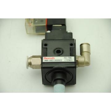 Bosch Rexroth FD:700 Series 24VDC Valve Manifold w/ 1824210243 Solenoid Valve