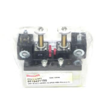 Origin REXROTH 5812421100 VALVE V581-5/3CC-024DC-I2-2P22-HBX-PA-X-C-T1