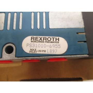 origin Rexroth PS31010-6955 CD-7 Solenoid Valve 1/4 NPT, 24VDC 150 PSI, 2 Pos 4-Way