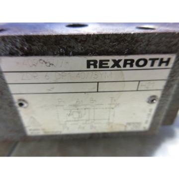 REXROTH VALVE UNIT ZDR 6 DP1-40/75YM  ZDR6DP1-40/75YM