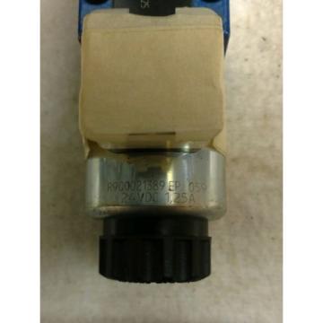 Origin Rexroth 4 WE 6 E62/EG24N9J4/ZV Directional Valve 24VDC 125A Solenoid