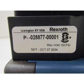 Rexroth Ceram GS-020012-00707 110VAC Pneumatic Solenoid Valve